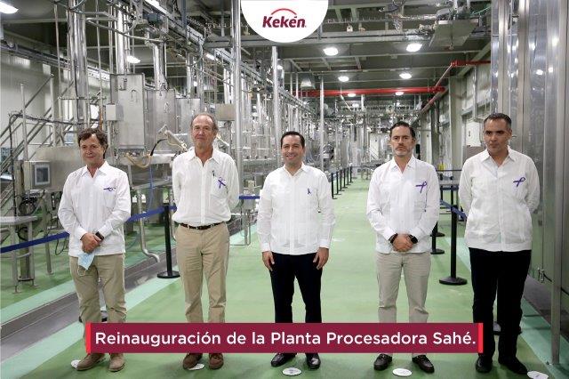 Como ave Fénix, la planta de Keken en Sahé renace mejorada.