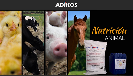 ADIKOS refuerza portafolio de productos y distribuye Lipofeed en el mercado pecuario colombiano.