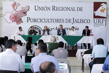 Instituciones muestran avances para uso racional de antibióticos en porcicultura mexicana.