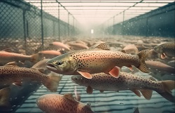 Sustitución de harina de pescado con ingredientes de proteínas animales en dietas de alto valor nutricional para peces.
