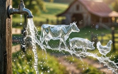 Agua de calidad en la producción animal. Uso estratégico para reducir el impacto del estrés. 