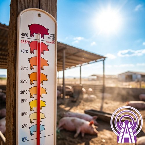 Recomendaciones para una producción porcina exitosa en verano.