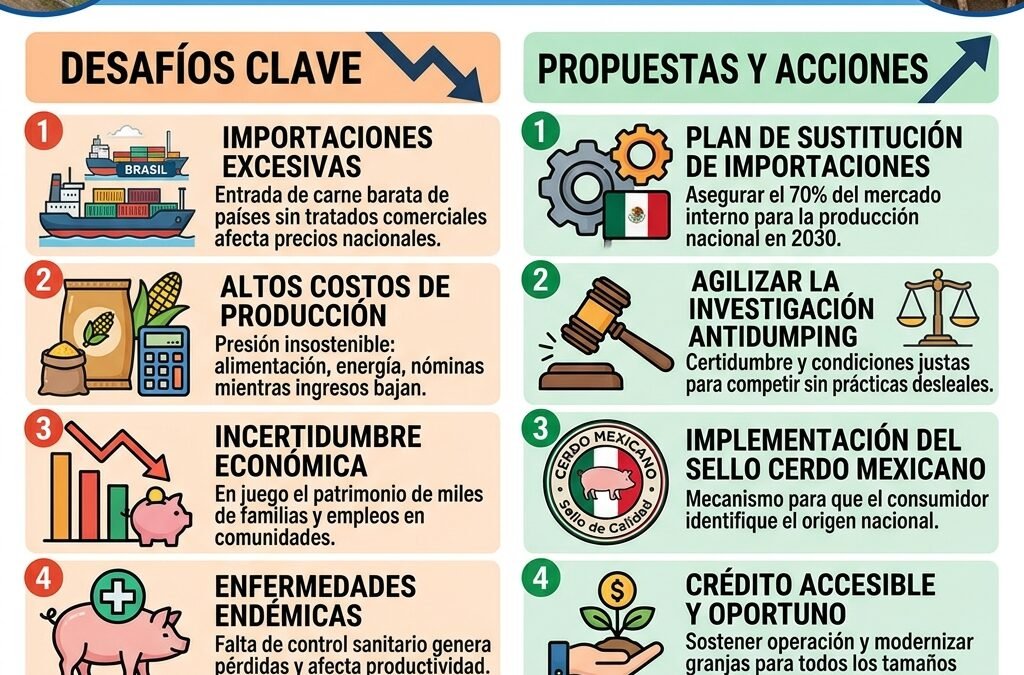 LAS ACCIONES INMEDIATAS DE OPORMEX PARA ENFRENTAR IMPORTACIONES Y CAÍDA EN EL PRECIO DEL CERDO.