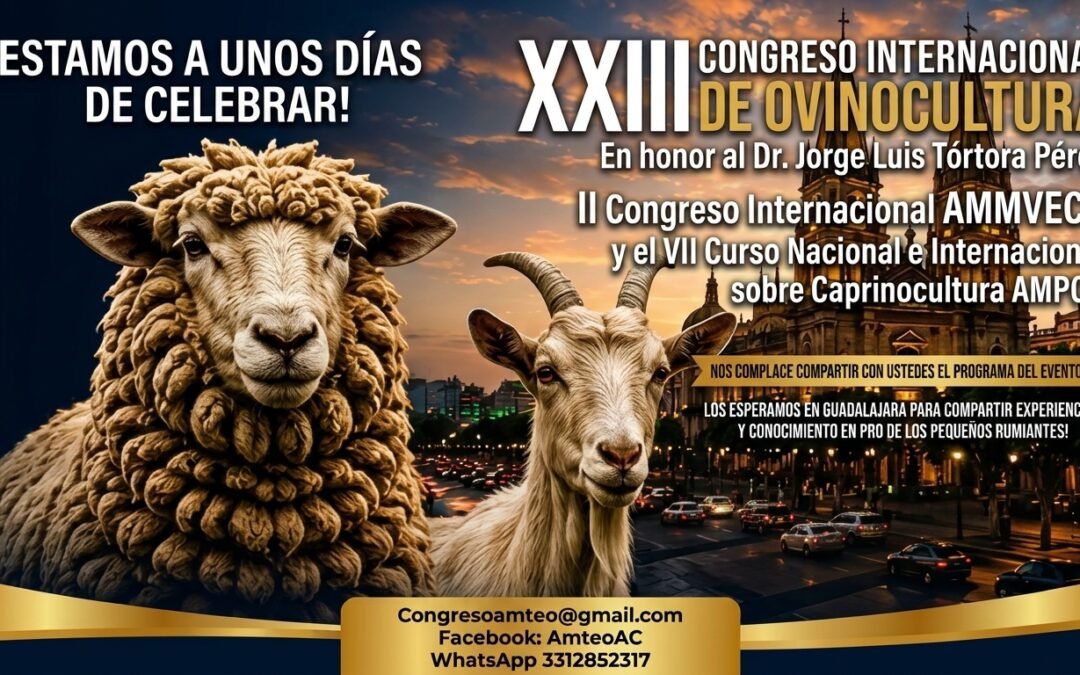 Guadalajara se transforma en la sede internacional de la Ovinocultura y Caprinocultura.